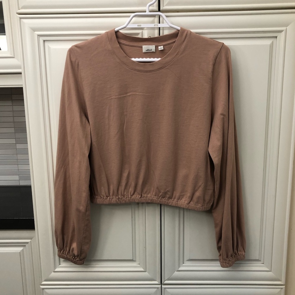 Aritzia Wilfred Free women’s long sleeve top